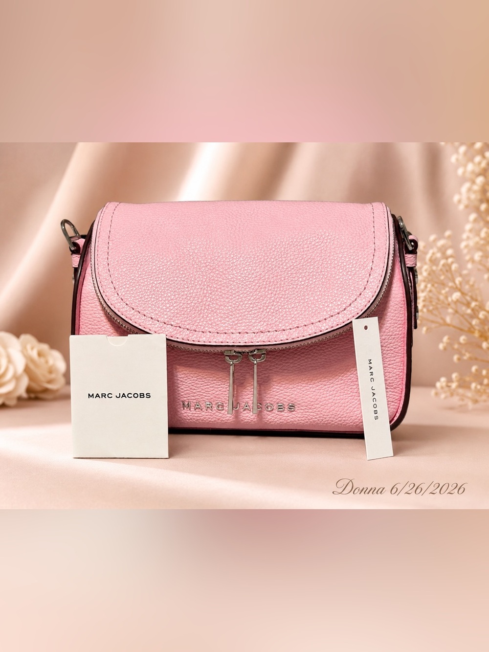 Marc Jacob pink handbag never used